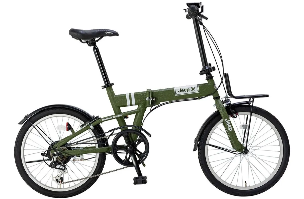 JEEP（ジープ）20インチ6段変速折りたたみ自転車 ジープ（Jeep） JE-20G 折り畳み自転車 20インチ 6段変速