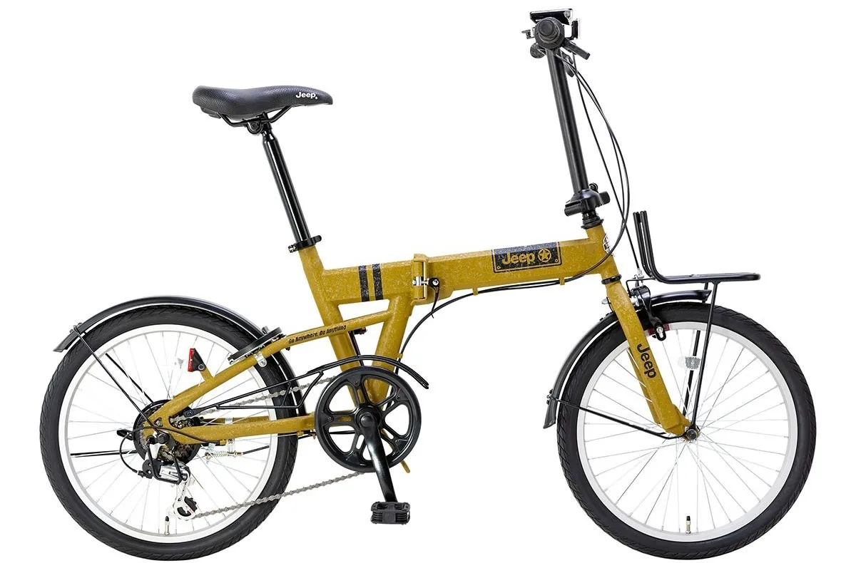 折り畳み自転車　JEEP 20インチ　6段変速 ジープ（Jeep） JE-20G 折り畳み自転車 20インチ 6段変速