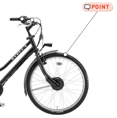 ハイディ ツー 2024年モデル 26インチ 内装3段変速 | サイクルCity