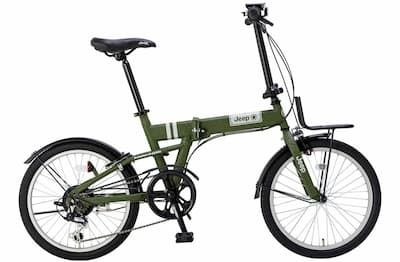 Jeep自転車 ジープ（Jeep） JE-20G 折り畳み自転車 20インチ 6段変速