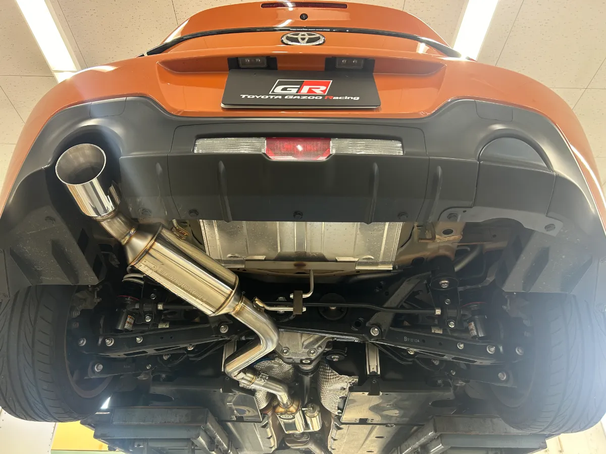 FUJITSUBO A-RM（φ70仕様）装着！ZN8 GR86カスタマイズ事例