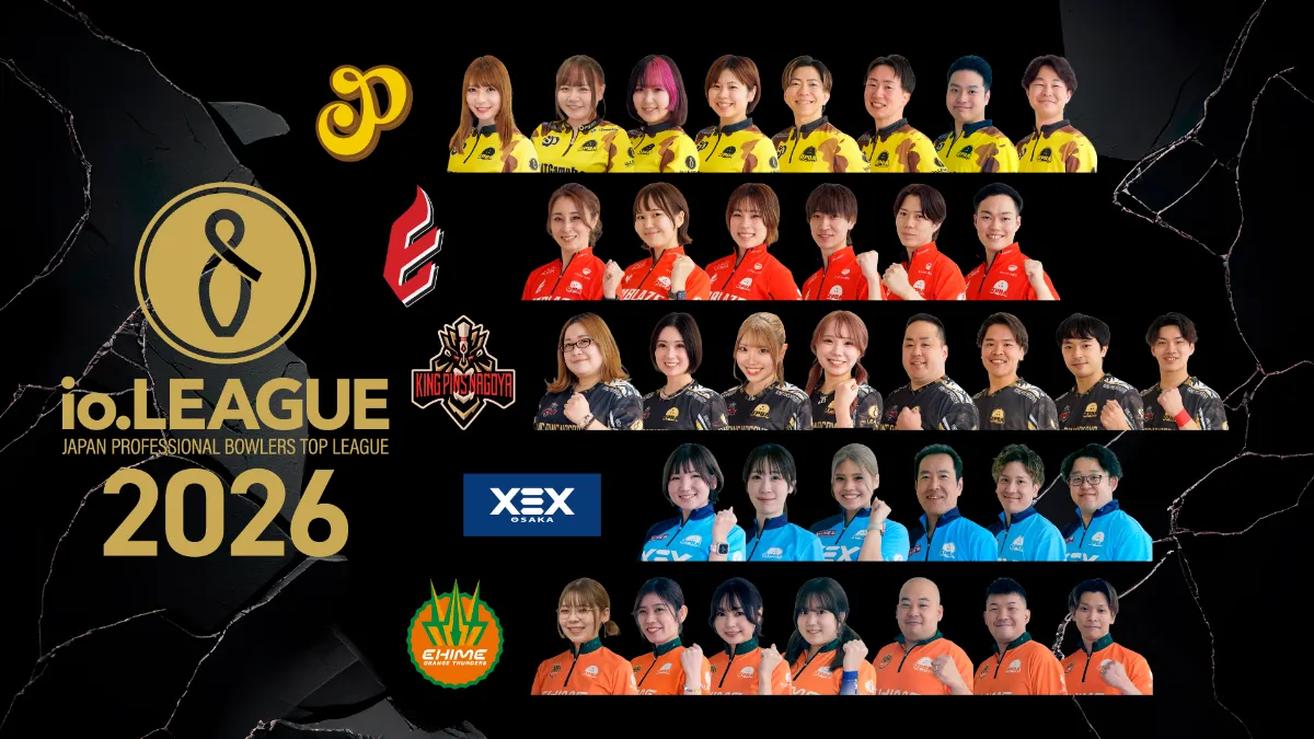 io.LEAGUE2026 各チーム選手紹介