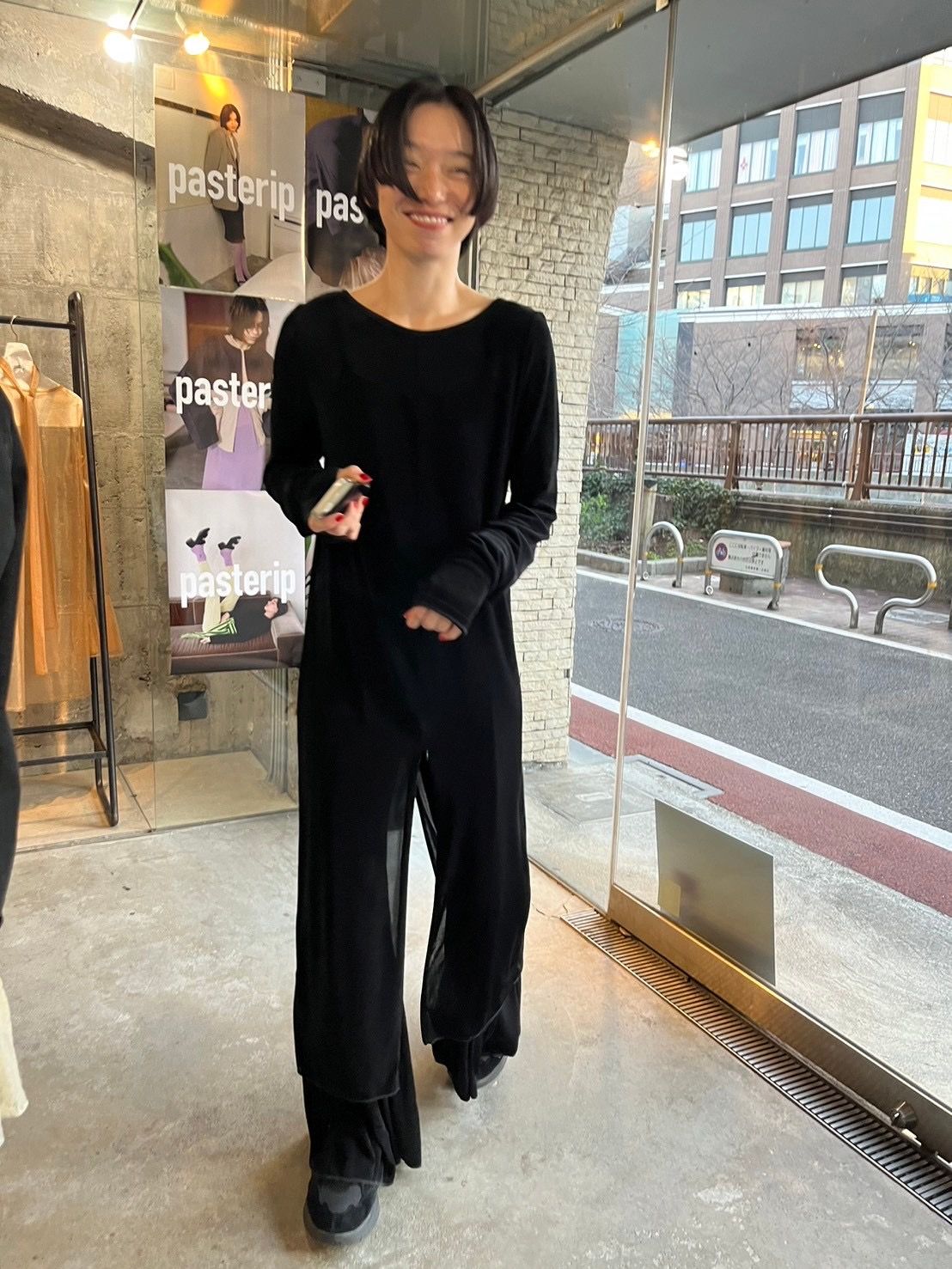 2 新品 Pasterip Sheer rib flared leggings STYLE SAMPLE》-Leggings | Pasterip(パセリ)公式ブランドサイト