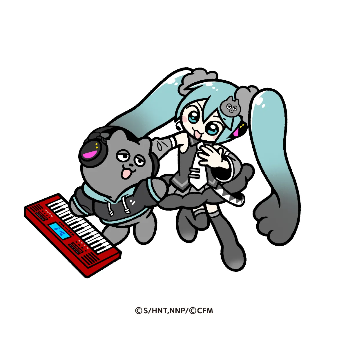 初音ミク×ンめねこのコラボ決定！