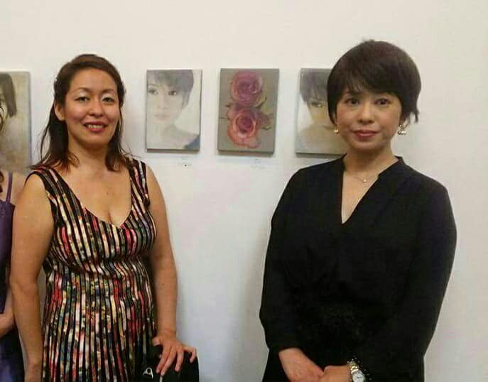 画家の粉川江里子さんが私の肖像画を描いて下さいました! | 鷲見恵理子