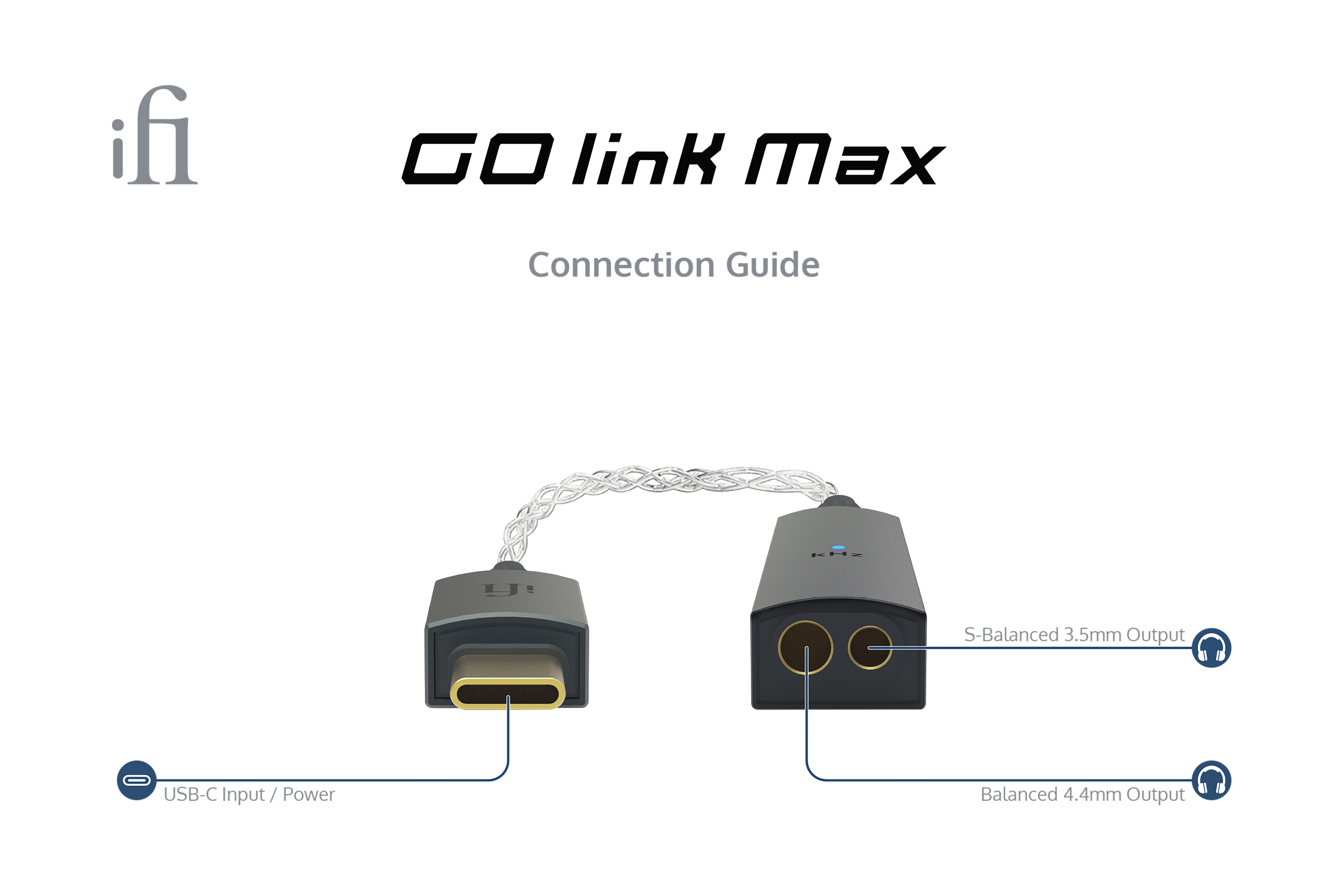 GO link Max | GO | iFi audio 日本公式サイト - 英国Hi-Fiオーディオ