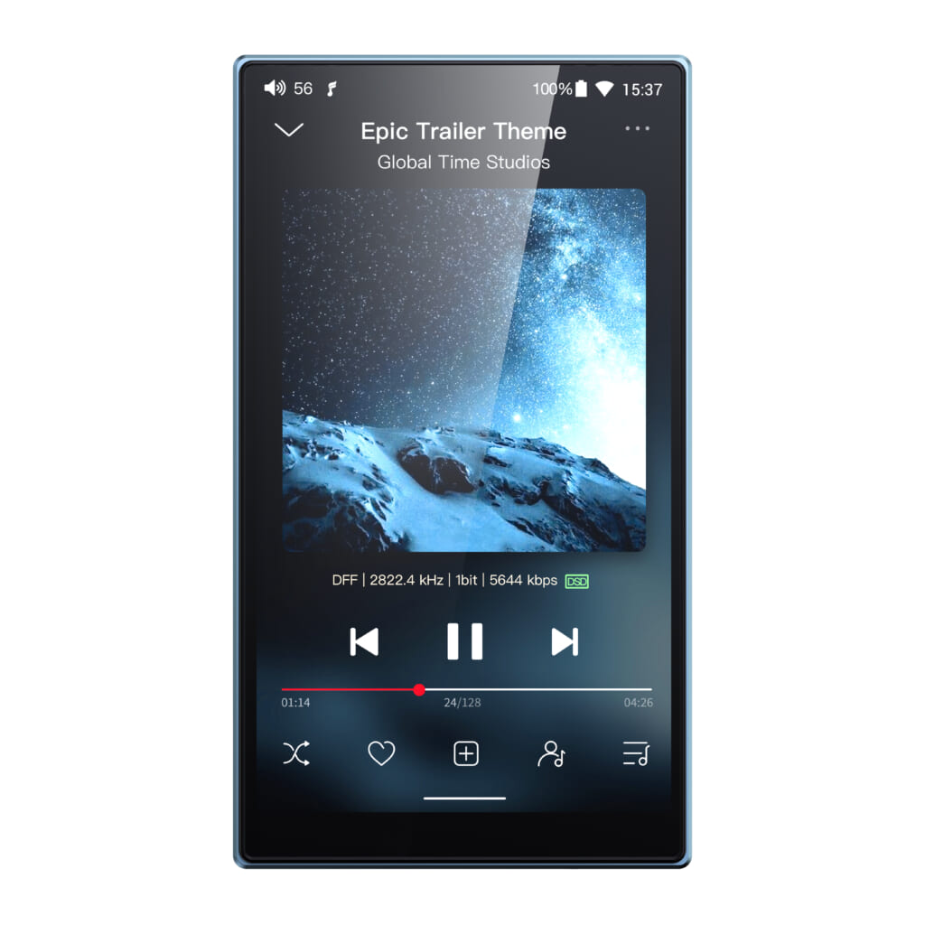 オマケ付♪FIIO JM21 blue DAP ハイコストパフォーマンスを実現したエントリーモデルDAP「JM21