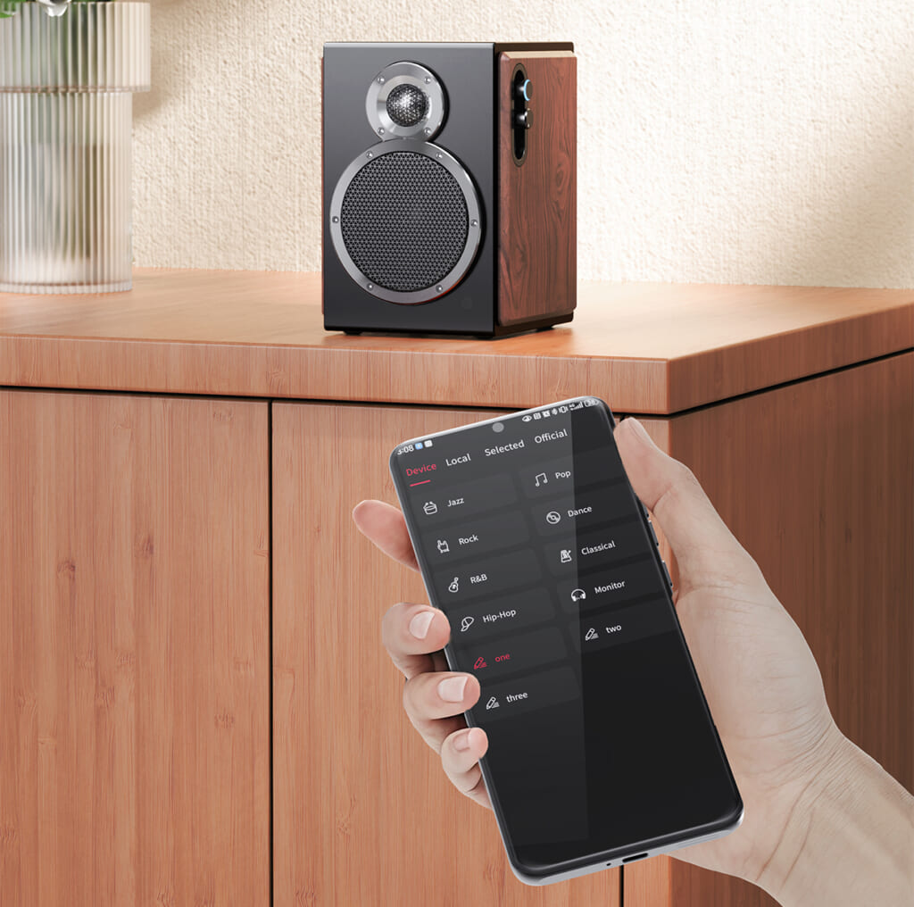 USB入力 Bluetooth対応 アクティブスピーカー Fiio SA1 SA1