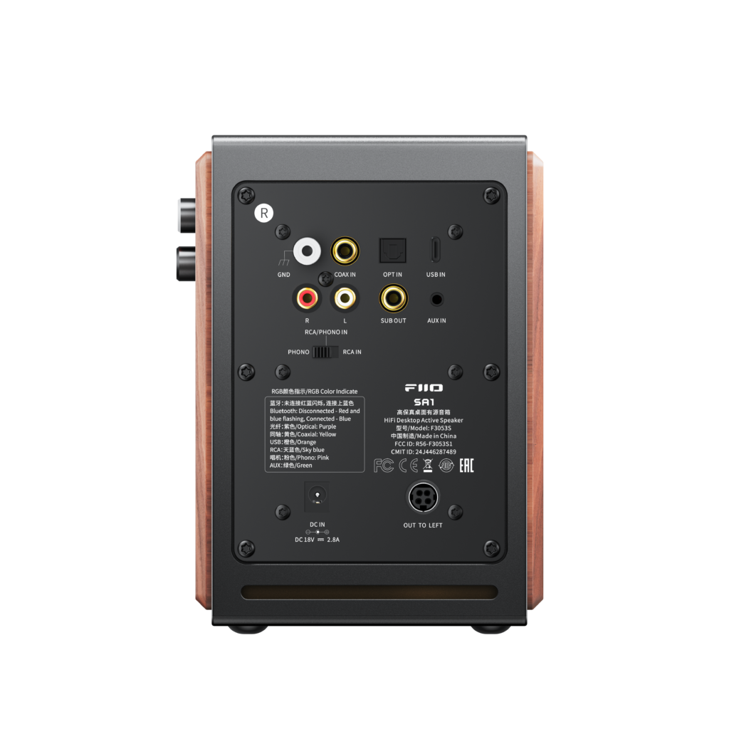 USB入力 Bluetooth対応 アクティブスピーカー Fiio SA1 SA1