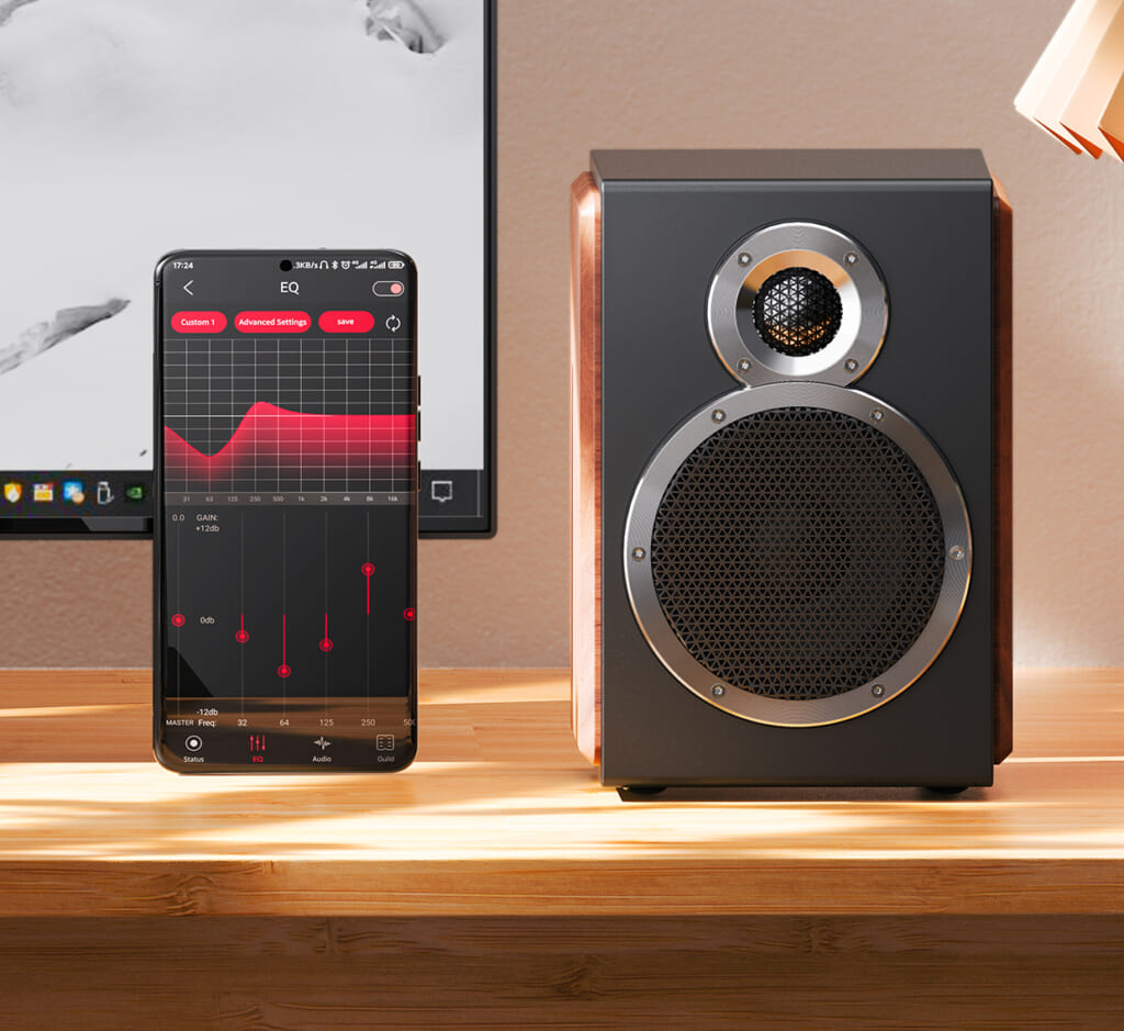 USB入力 Bluetooth対応 アクティブスピーカー Fiio SA1 SA1