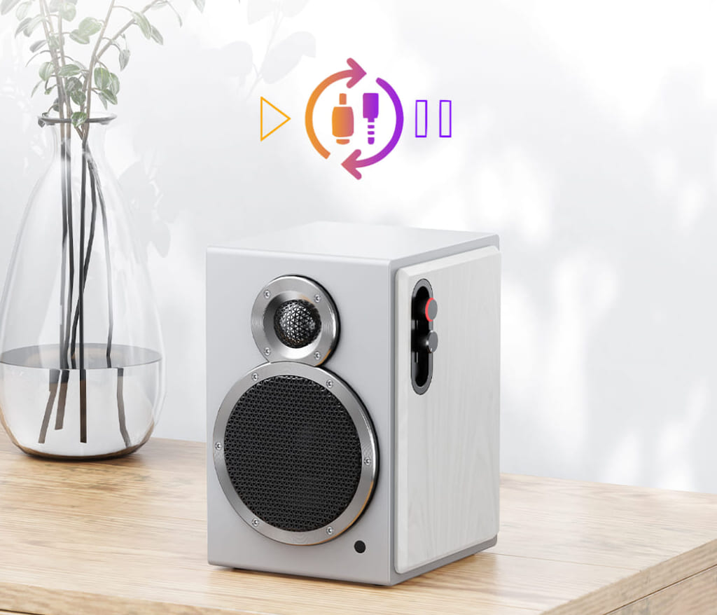 USB入力 Bluetooth対応 アクティブスピーカー Fiio SA1 0dbb5460e3d2b241703bd80dcac17a