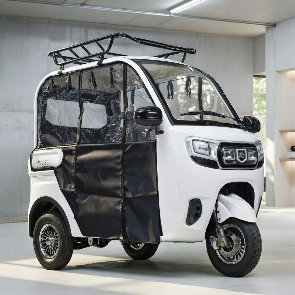 VIVEL TRIKE｜おしゃれに女性にも乗れるビベル電動トゥクトゥク、電動