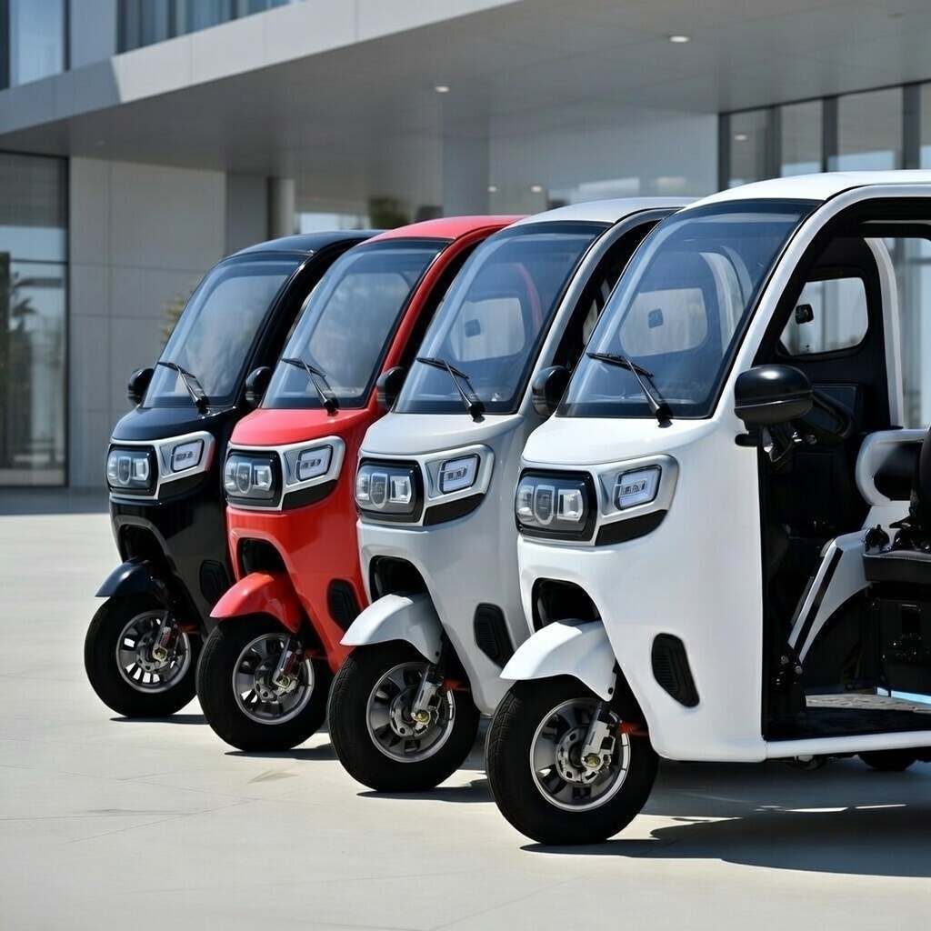 VIVEL TRIKE｜おしゃれに女性にも乗れるビベル電動トゥクトゥク、電動