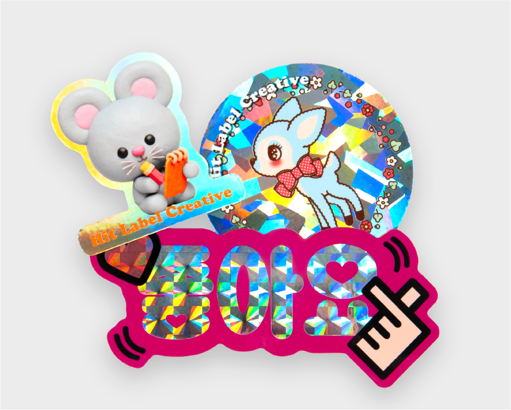 ホログラムステッカー/シール