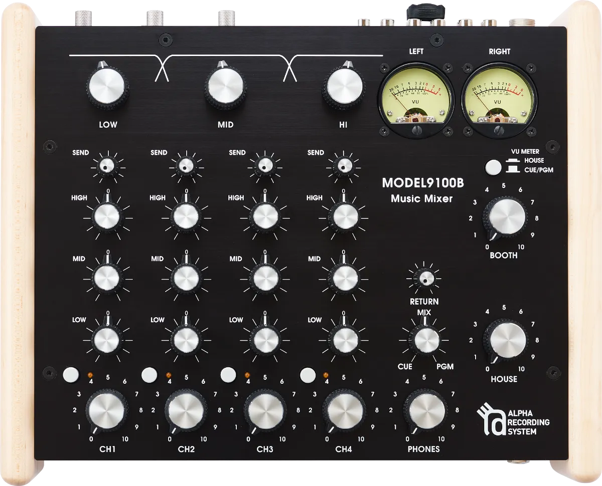 ALPHA RECORDING SYSTEM 4100 ロータリーミキサー - DJ機材