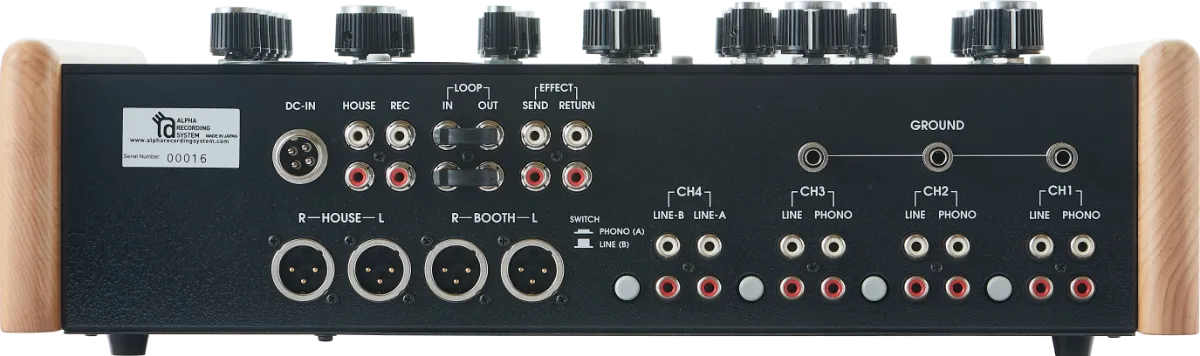 ALPHA RECORDING SYSTEM