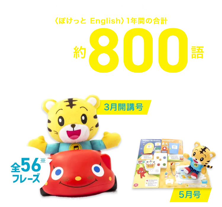 2歳からの英語教材｜こどもちゃれんじぽけっとEnglish
