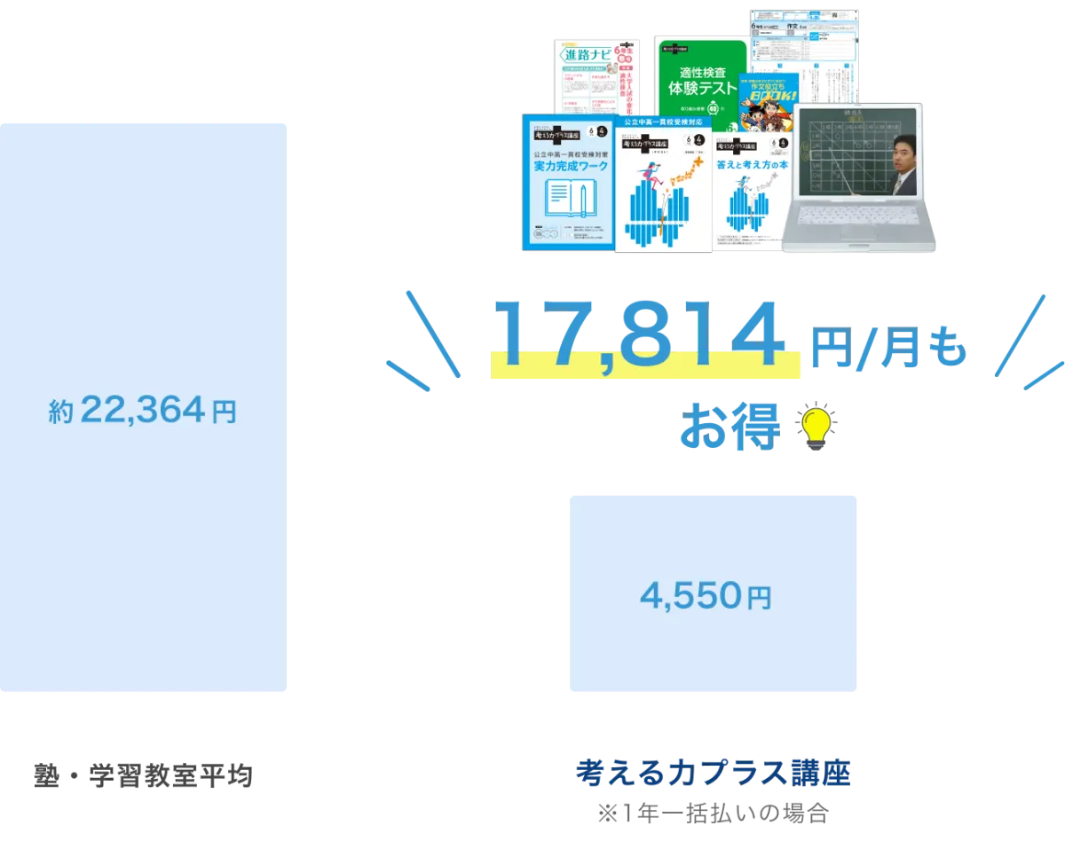 考える力・プラス 6年生 | オプション教材 | 進研ゼミ小学講座