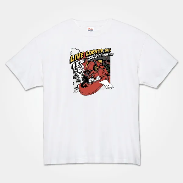 新品【XL】LIVE LOBSTER Tシャツ黒 四千頭身　都築サクラバシ919 四千頭身 都築拓紀 サクラバシ919 LIVE LOBSTER 2025