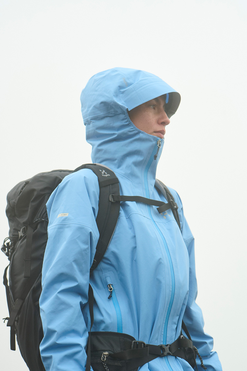 【美品】S.I.O　MIDLAYER INSULATED JACKET　M　水色 Autumn / Your Midlayer Matters