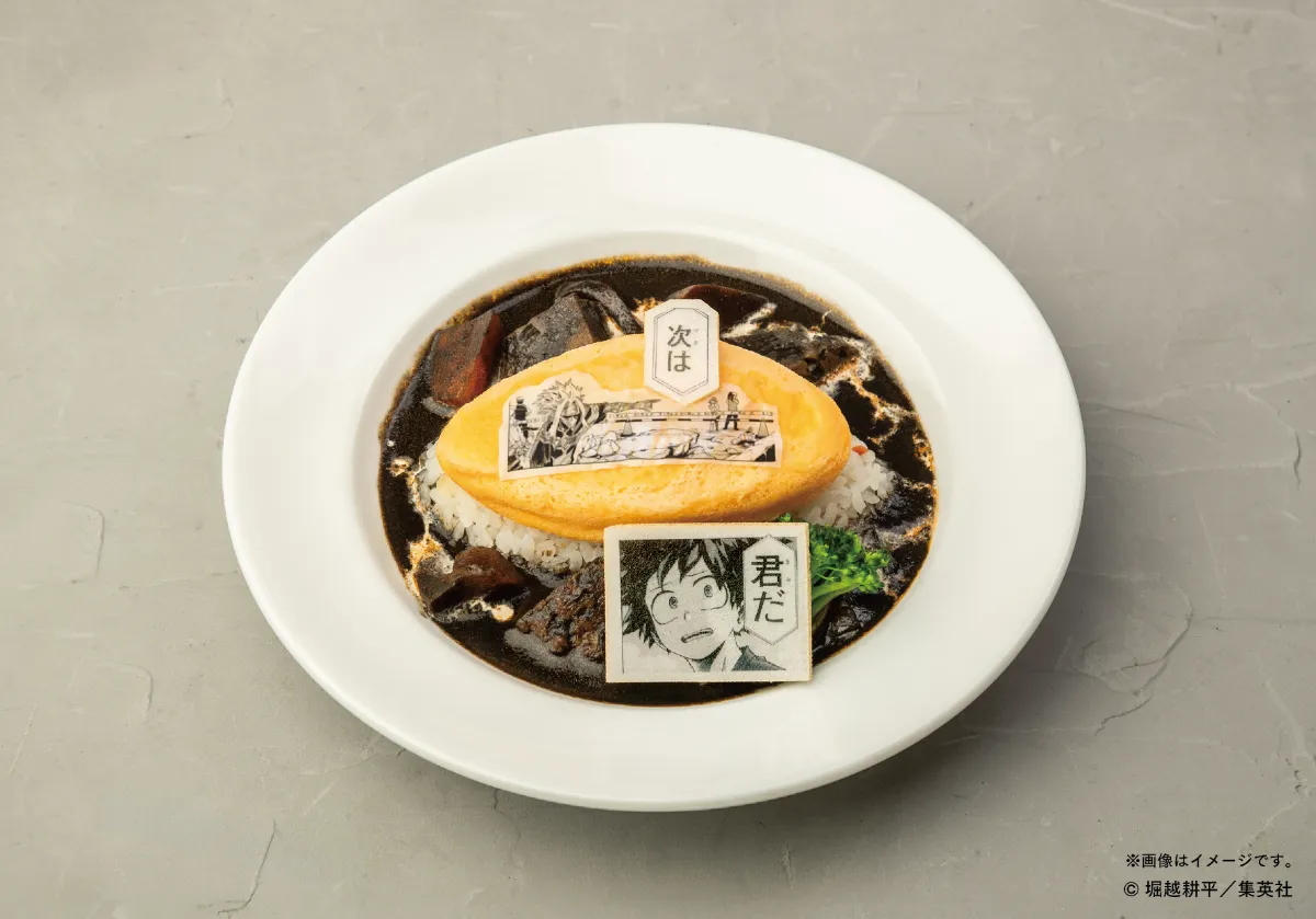 ヒロアカ 原画展 コラボカフェ 特典 緑谷 爆豪 堀越耕平『僕のヒーローアカデミア』原画展」コラボカフェ