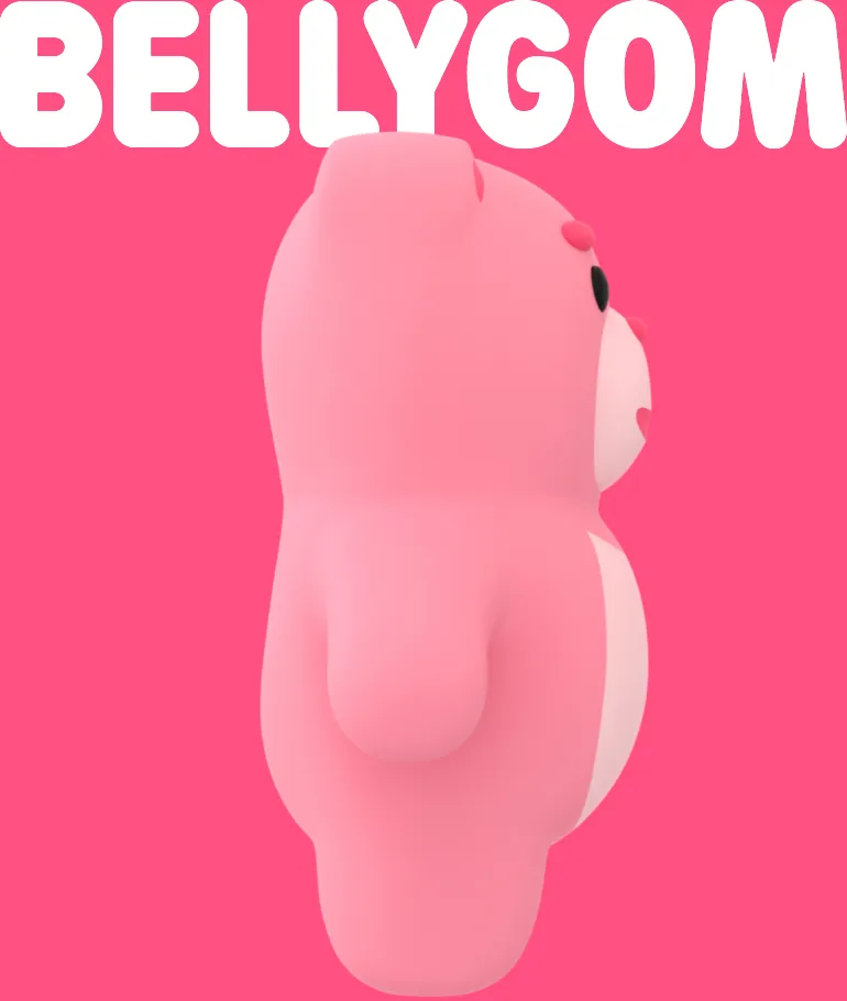 BELLYGOM】BELLYGOM SILICONE BADGE – K-NARA KOKO