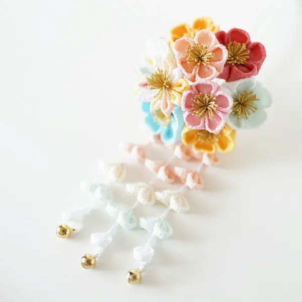 かづら清老舗 玉かんざし 蒔絵 梅の花 かづら清老舗玉かんざし