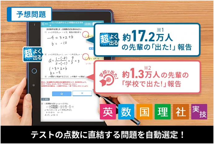 中一講座 | 進研ゼミ中学講座 |中学1年生向け通信教育