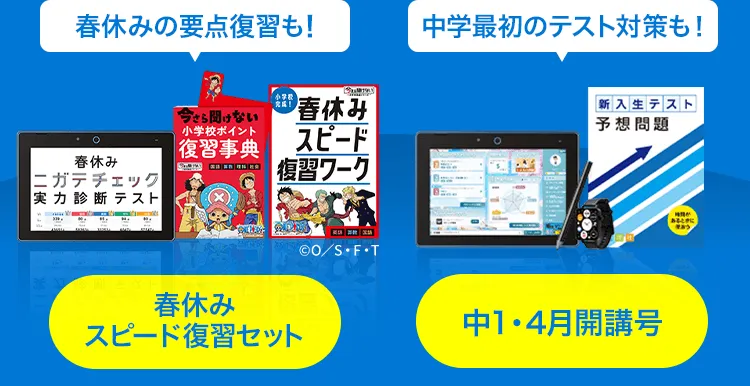 中一講座 | 進研ゼミ中学講座 | 中学1年生向け通信教育・タブレット