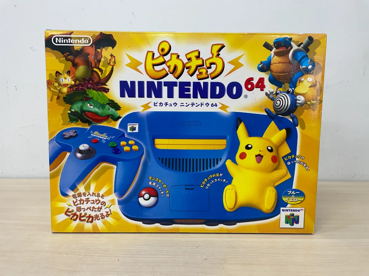 Nintendo 旧世代ゲーム機本体 NINTENDO 64 クリアブルー（ゲーム