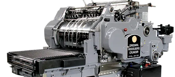 ハイデルベルグ プラテン機 全自動平圧式活版印刷機 T/TP HEIDELBERG