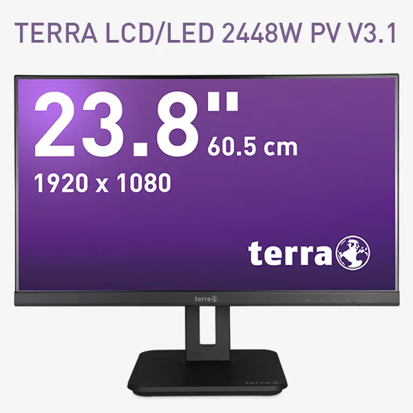【未開封】Terra LCD/LED 2448W PV 23.8インチモニター Amazon.co.jp: TERRA 2448W 23.8 24 インチ モニター 最長 5年保証 IPS