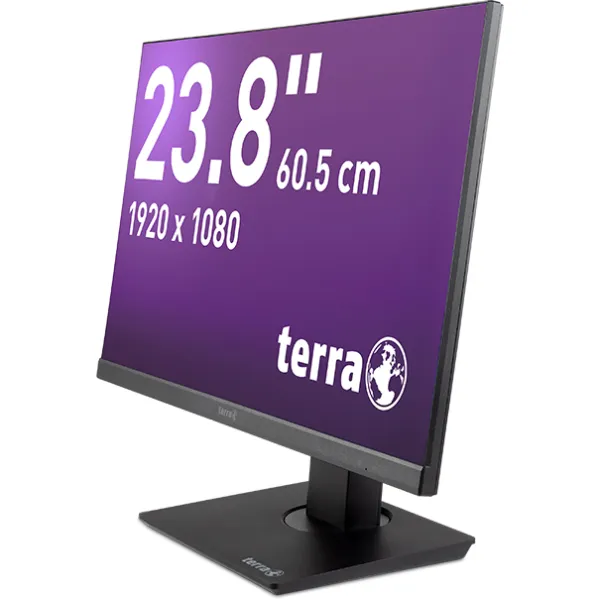 TERRA 24インチ モニター フルHD 2448WPV  ノングレア Amazon.co.jp: TERRA 2448W 24インチ モニター 最長 5年保証 IPS