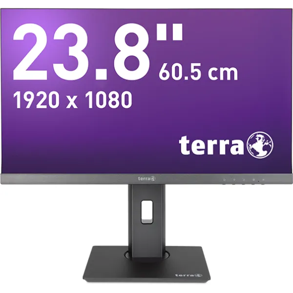 TERRA 24インチ モニター フルHD 2448WPV  ノングレア Amazon.co.jp: TERRA 2448W 24インチ モニター 最長 5年保証 IPS