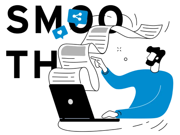 CMS機能でコンテンツの発信がスムーズ