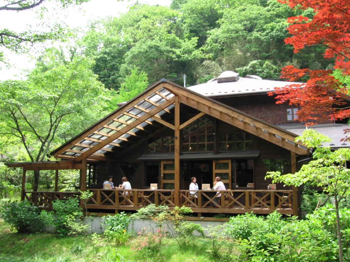 秋保 木 の 家 珈琲 館