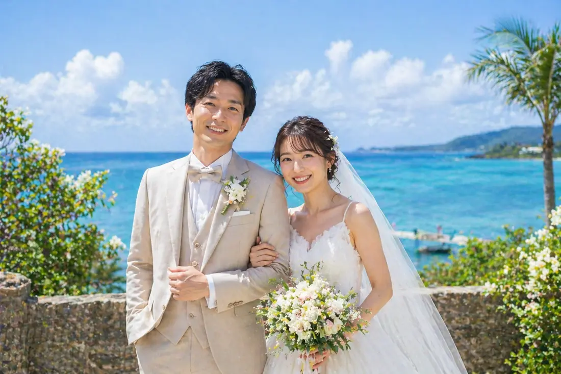 経営者男性と花嫁