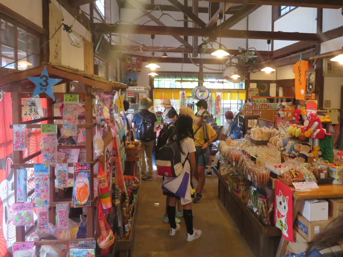 昔懐かしい駄菓子やおもちゃが並ぶお店 | のこのしまアイランド