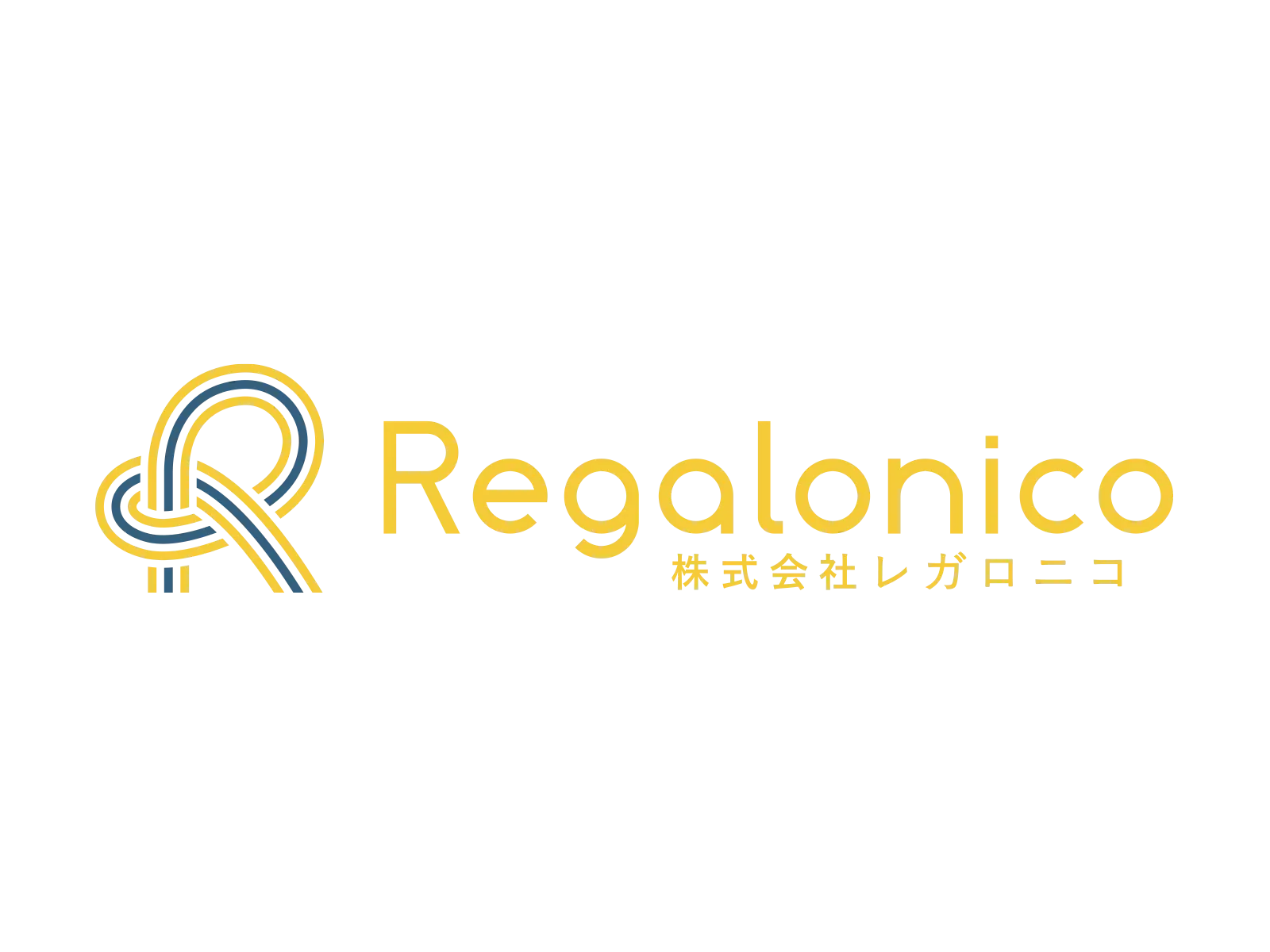 株式会社レガロニコ ロゴ（横）