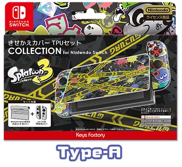 スプラトゥーン3 きせかえカバーTPUセット COLLECTION for スプラトゥーン3 きせかえカバーTPUセット COLLECTION for