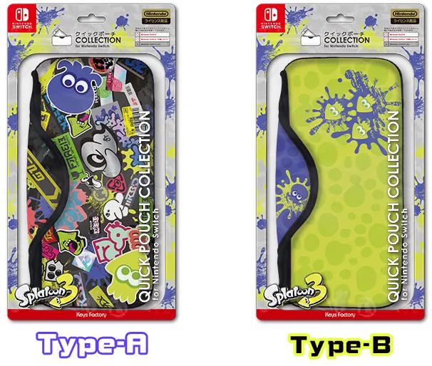 スプラトゥーン3 クイックポーチ COLLECTION for Nintendo Switch