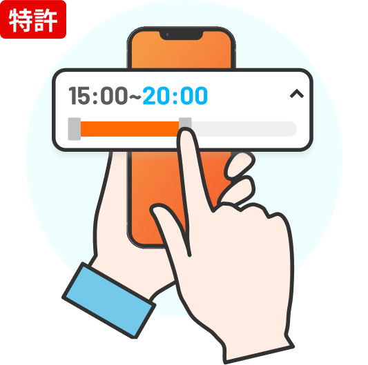 時間調節