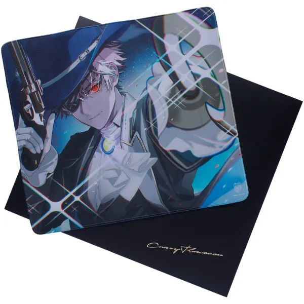 crazy raccoon DAIYOUKAI マウスパッド　受注生産 DAIYOUKAI MOUSEPAD – CRAZY RACCOON