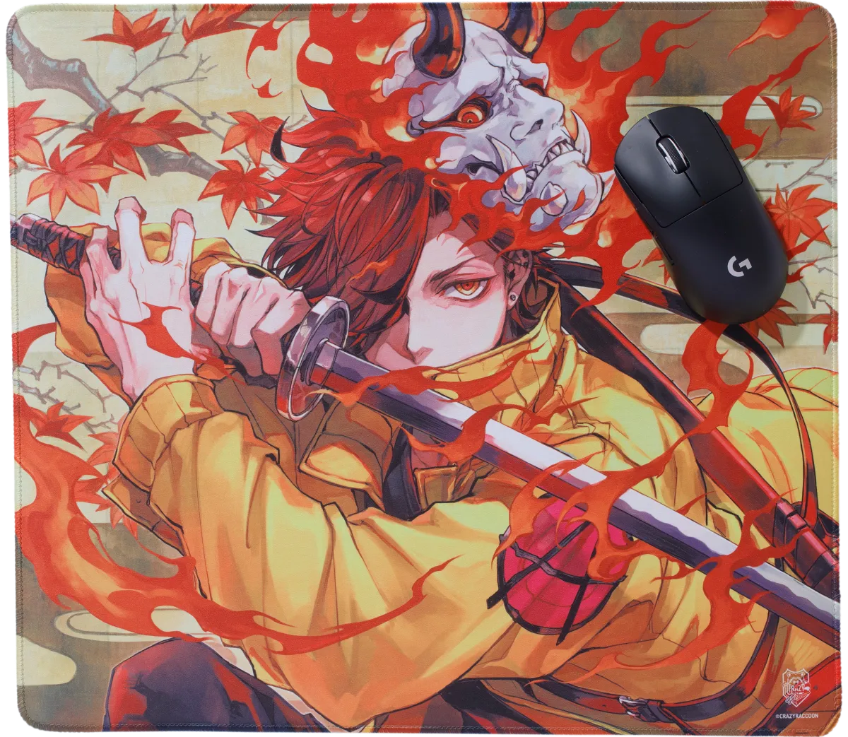 CR マウスパッド　3種セット 公式】Crazy Raccoon MOUSEPAD - クレイジーラクーンの