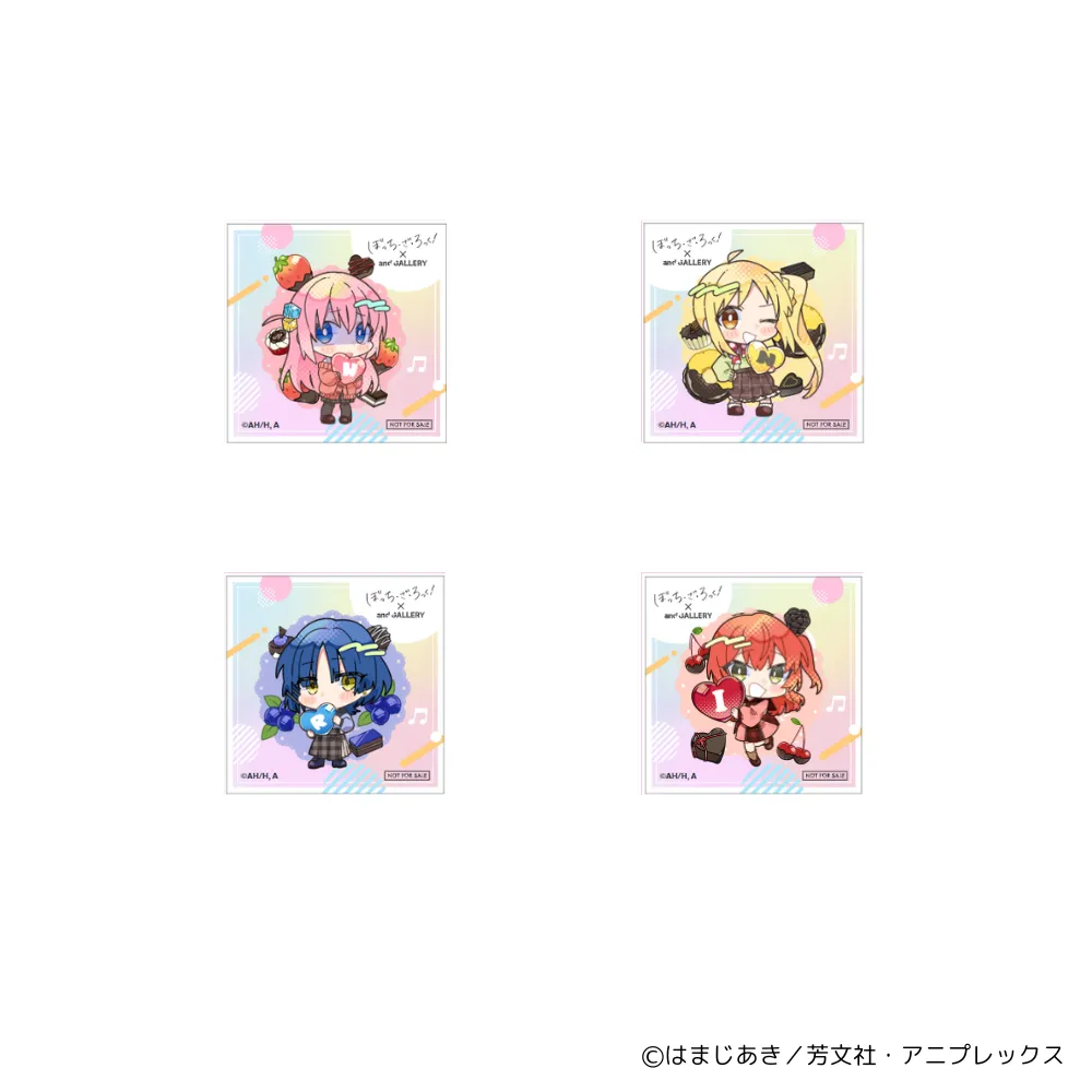 アニメ「ぼっち・ざ・ろっく!」× and GALLERY Collaboration アニメ「ぼっち・ざ・ろっく!」× and GALLERY Collaboration