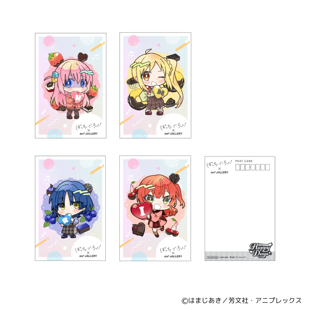 アニメ「ぼっち・ざ・ろっく!」× and GALLERY Collaboration アニメ「ぼっち・ざ・ろっく!」× and GALLERY Collaboration