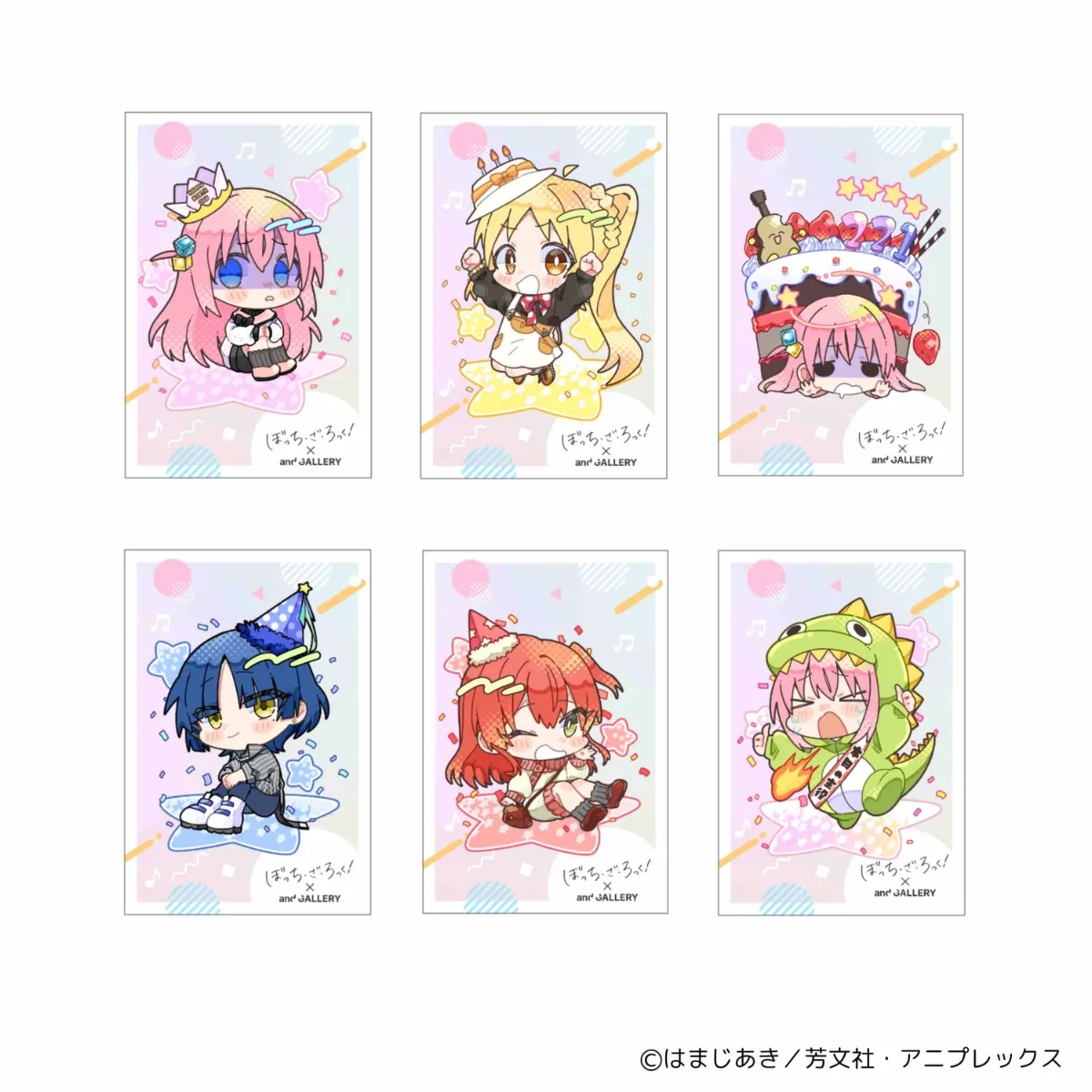 アニメ「ぼっち・ざ・ろっく!」× and GALLERY Collaboration アニメ「ぼっち・ざ・ろっく!」× and GALLERY Collaboration