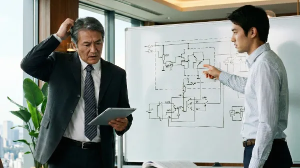 悩みを抱えている人のイメージ画像