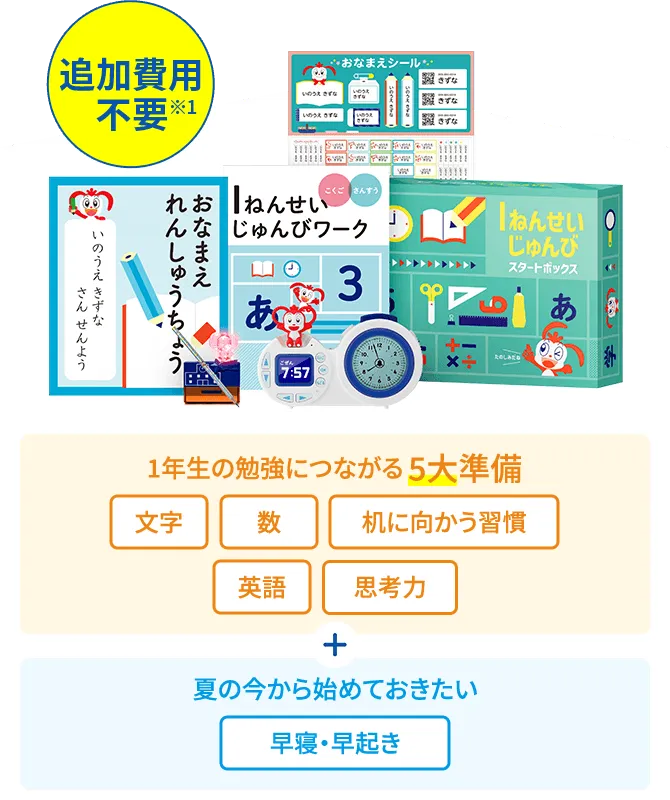 チャレンジ1ねんせい・チャレンジタッチ1ねんせい|新1年生(年 チャレンジ1ねんせい・チャレンジタッチ1ねんせい|新1年生(年