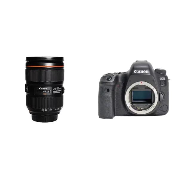 世界最軽量フルサイズ Canon キャノン EOS 6D トリプルレンズ